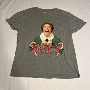 Elf Christmas movie shirt officially licensed “need hugs” graphic t-shirt XL